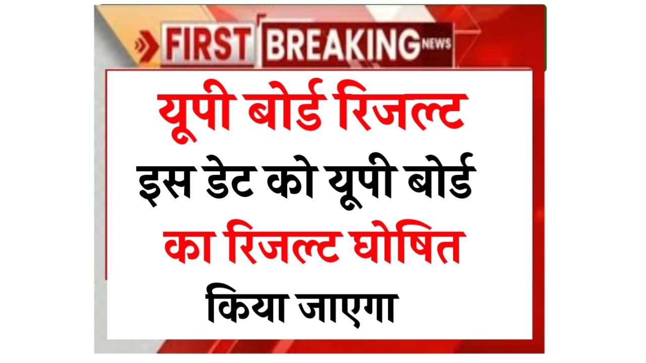 UP Board Result Date Good News